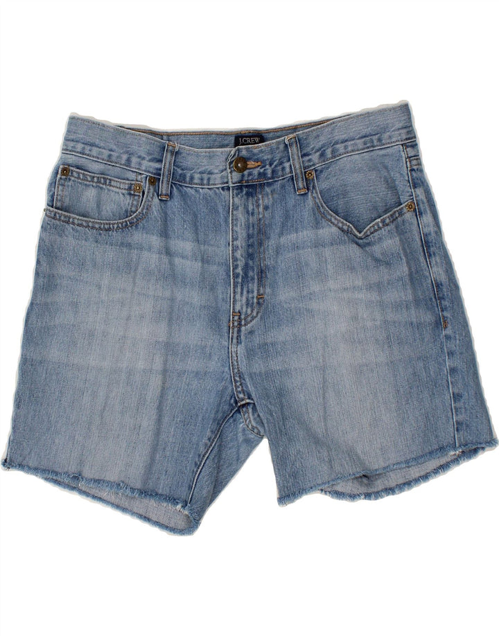 J. CREW Womens The Driggs Denim Shorts W32 Large  Blue Cotton Vintage J. Crew and Second-Hand J. Crew from Messina Hembry 