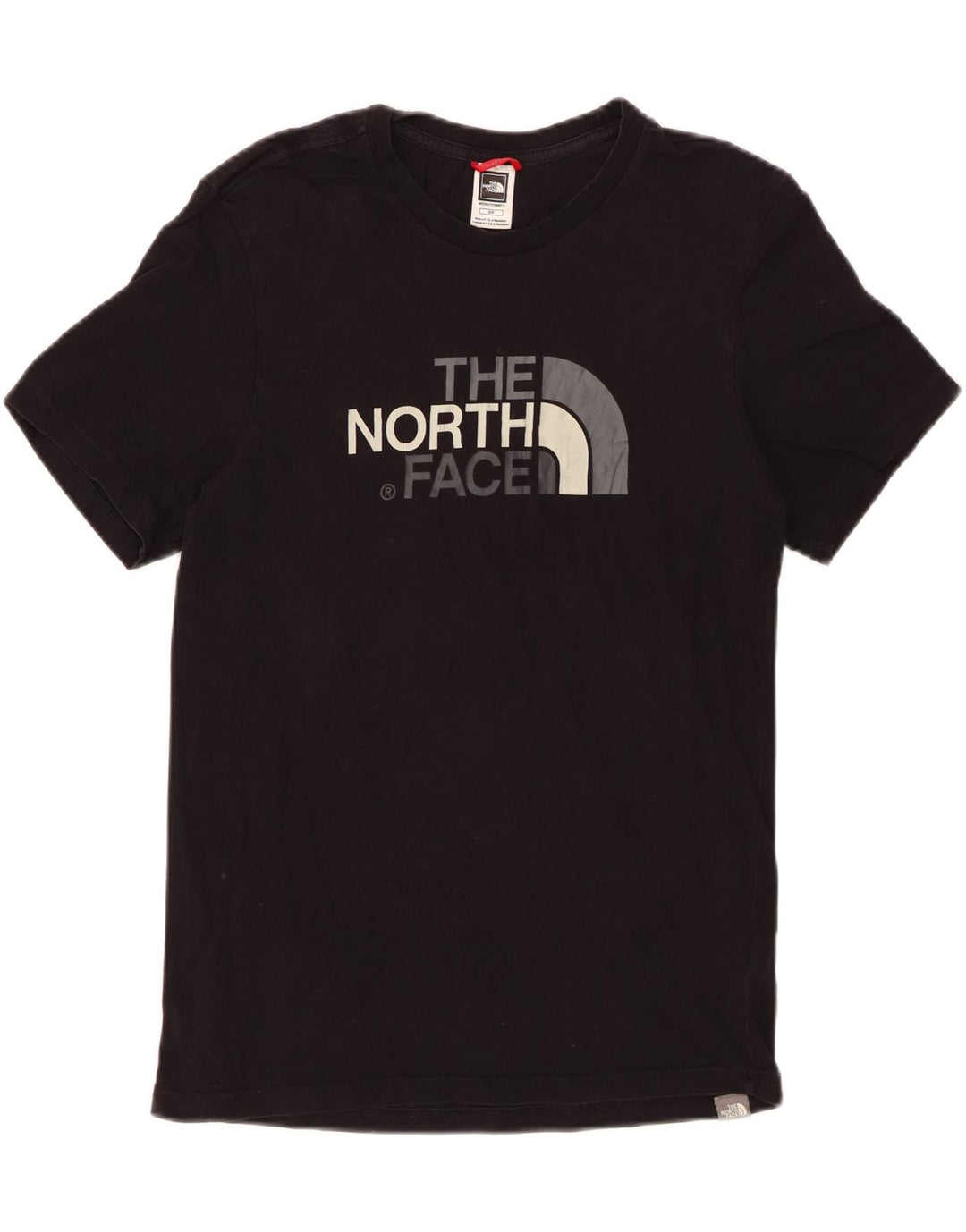 THE NORTH FACE Mens Graphic T-Shirt Top Small Black