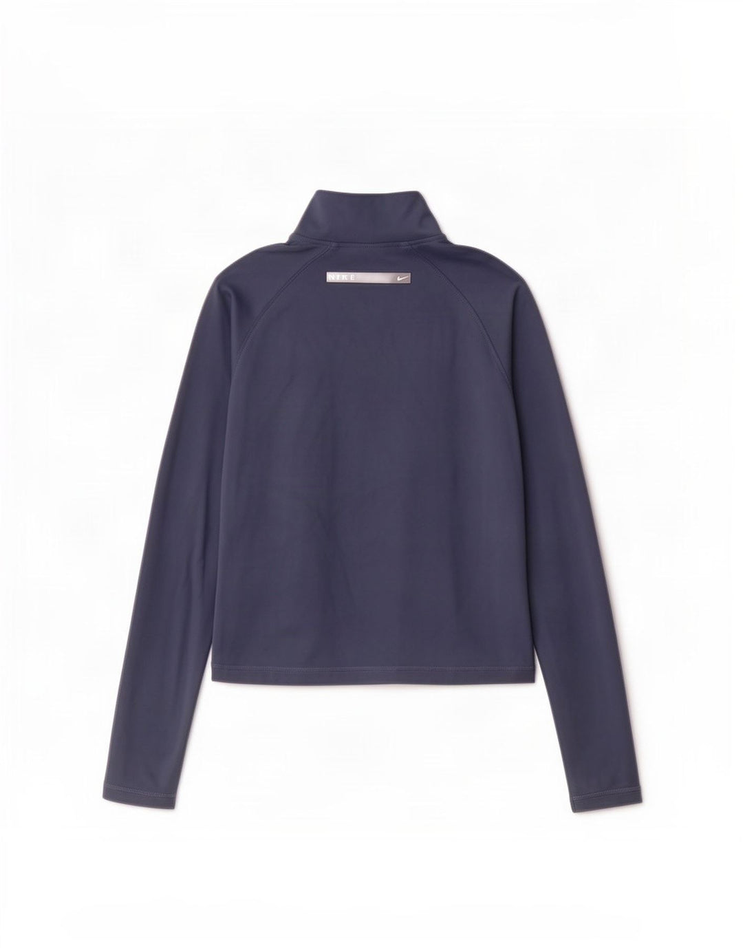 Nike Veste de survêtement courte pour femme UK 12 Bleu marine moyen Polyester