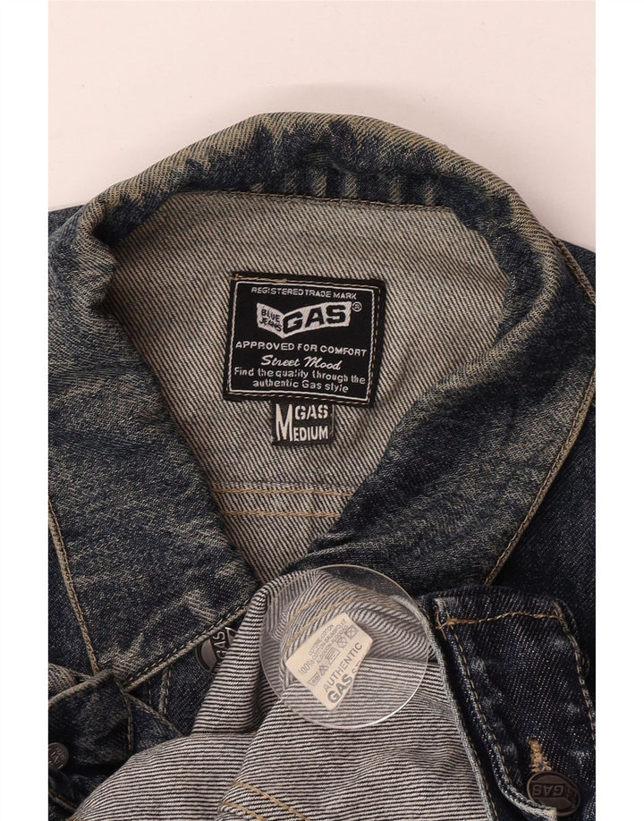 Gas Veste en Jean Femme UK 14 Coton Bleu Marine Moyen