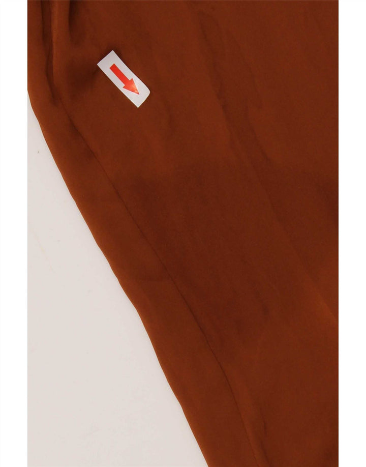 Marks & Spencer Chemisier à manches longues Autograph pour femme UK 12 Marron moyen
