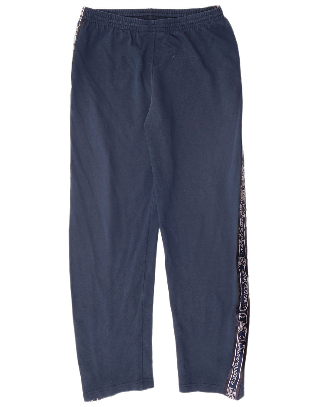 Champion Pantalon De Survêtement Homme Large Bleu Marine Coton