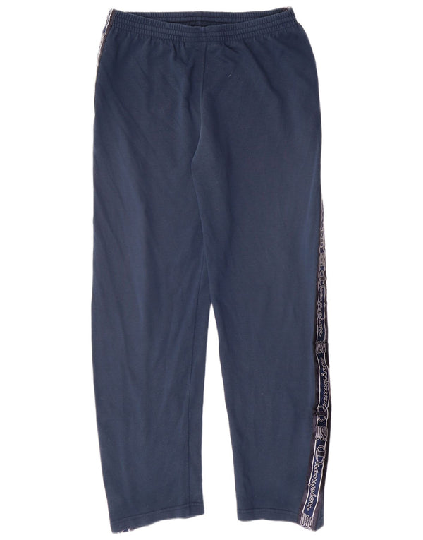 Champion Pantalon De Survêtement Homme Large Bleu Marine Coton