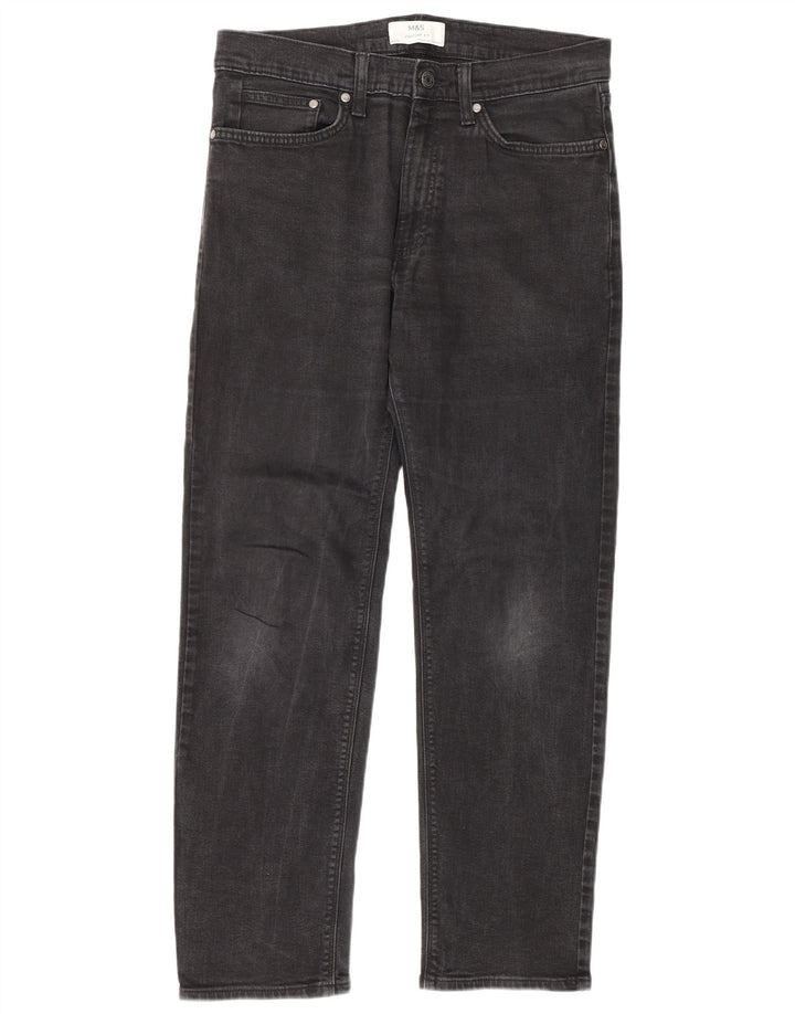 Marks & Spencer Jean droit homme W32 L31 gris coton