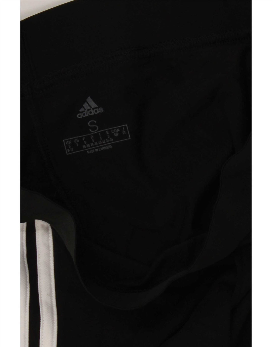 Adidas Leggings Femme UK 8/10 Petit Noir
