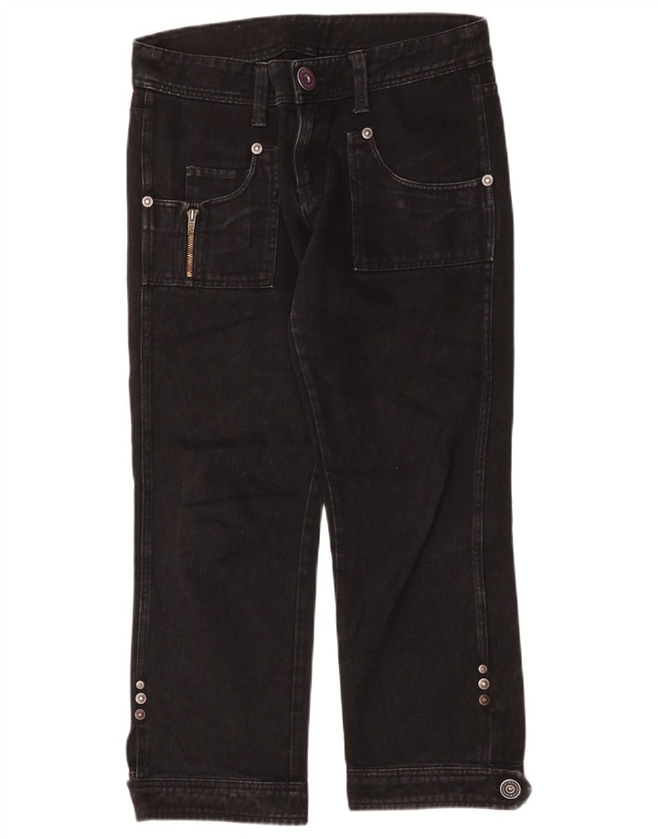 Iceberg Jean court droit femme W29 L25 coton noir