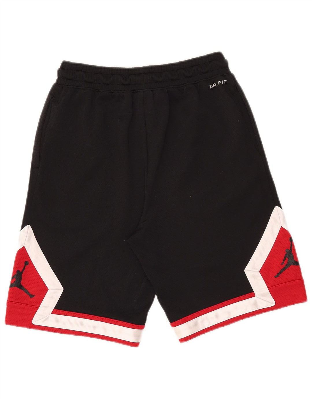 Jordan Short de sport pour garçon 12-13 ans Large Noir Colorblock Polyester