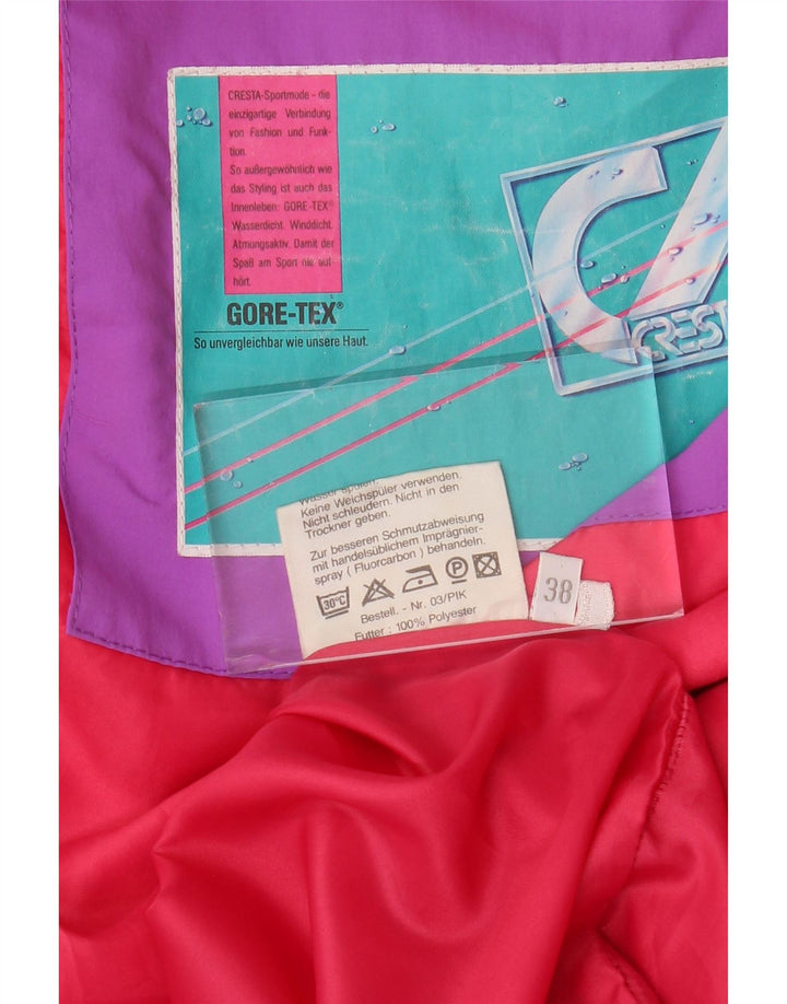 CRESTA Manteau rembourré surdimensionné Gore-Tex pour femme EU 38 Polyester violet moyen