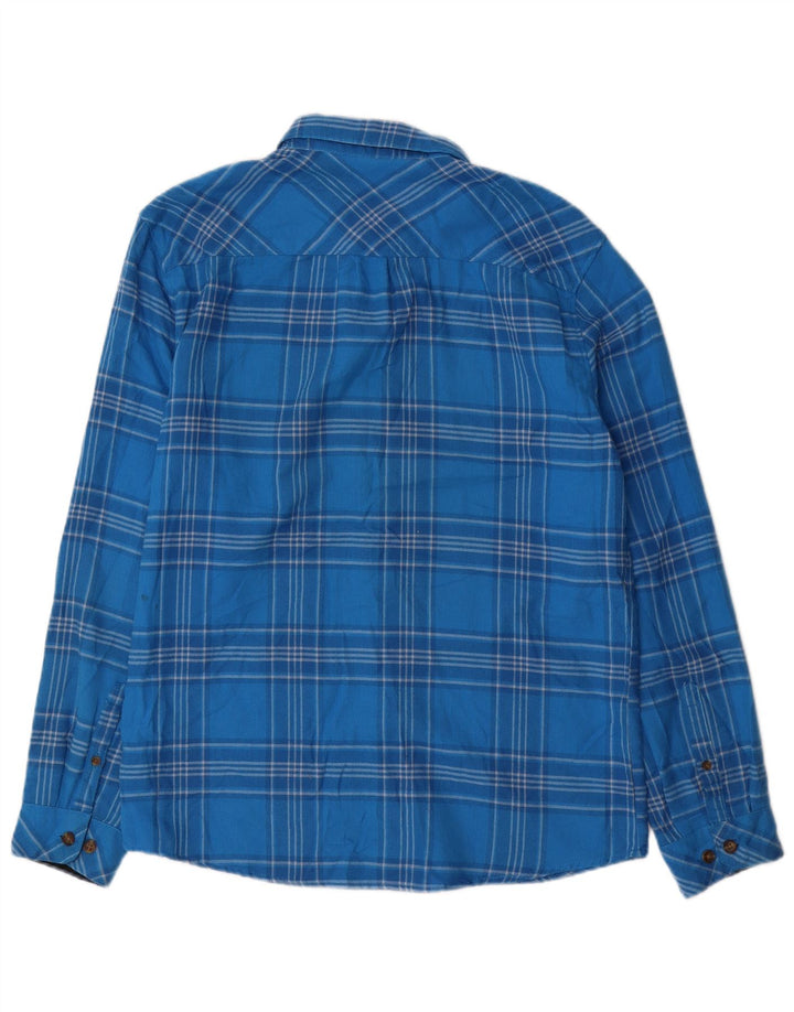 O'Neill Chemise classique en flanelle pour homme Bleu moyen à carreaux en coton