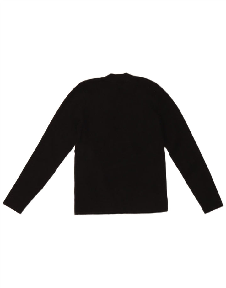 Levi's Pull ras du cou pour femme UK 14 Large Acrylique Noir