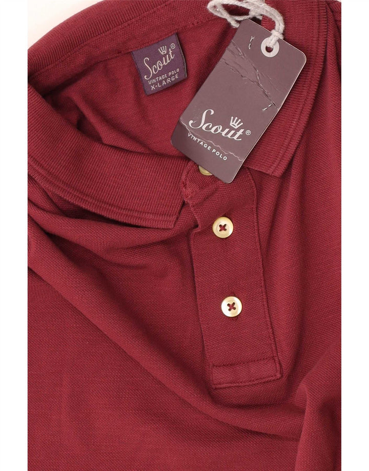 Polo Scout Homme XL Coton Marron