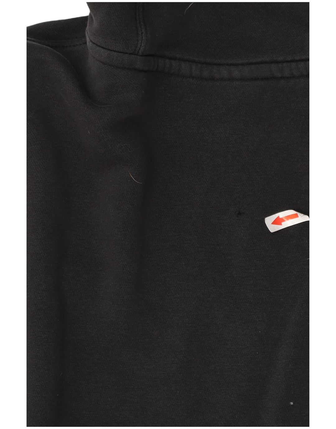 Nike Pull à capuche haut en coton noir moyen pour homme