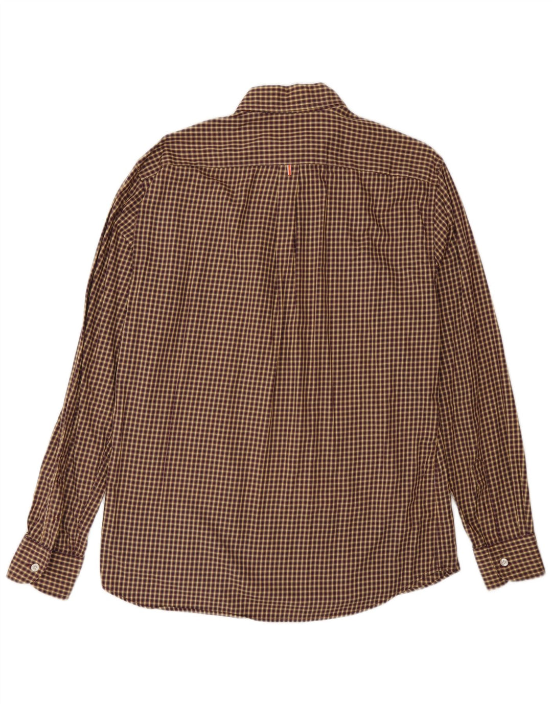 Harmont & Blaine Chemise Homme XL Marron Vichy Coton