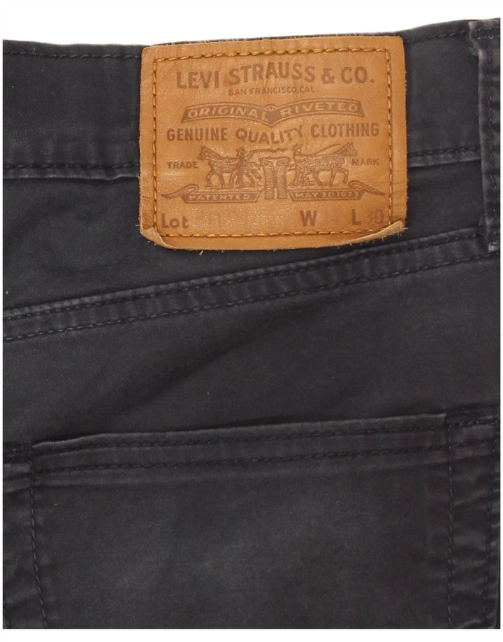 Levi's Pantalon 511 Slim Casual W34 L30 Homme Bleu Marine Coton