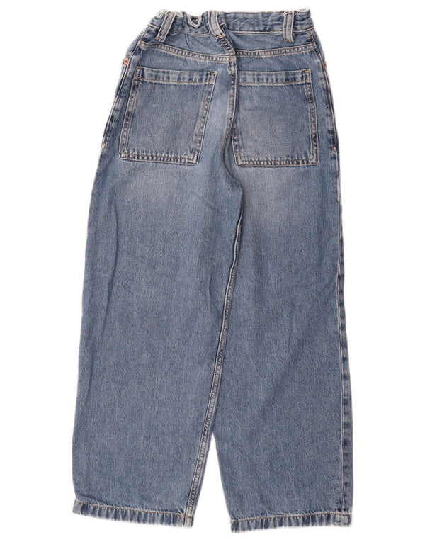 Zara Garçon Loose Jeans 9-10 ans W26 L24 Bleu Coton