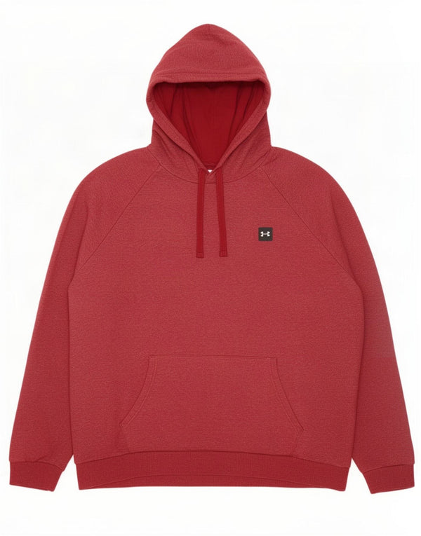 Under Armour Pull à capuche pour homme 3XL en coton bordeaux