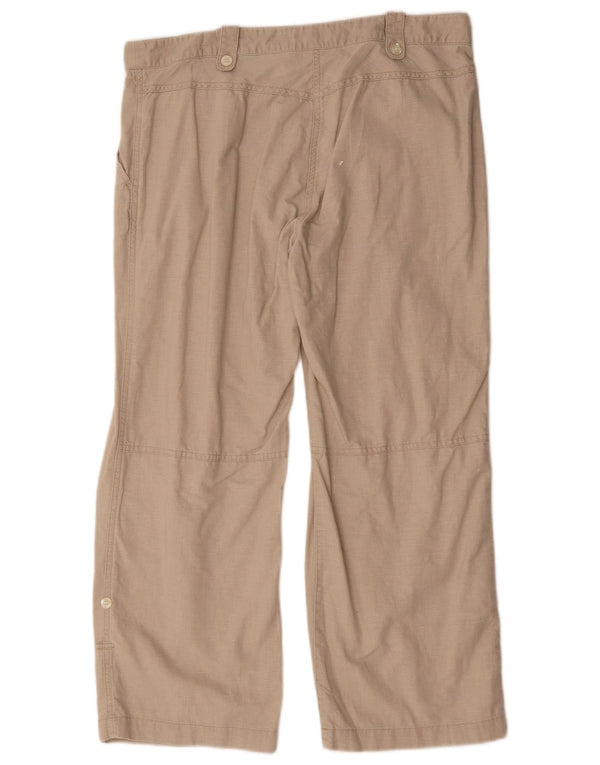 Gap Pantalon Chino Pegged Femme UK 8 Small W34 L26 Coton Beige