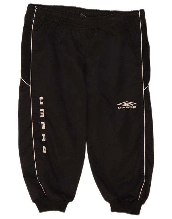 Umbro Pantalon de Survêtement Capri Graphique Garçon 11-12 ans Noir