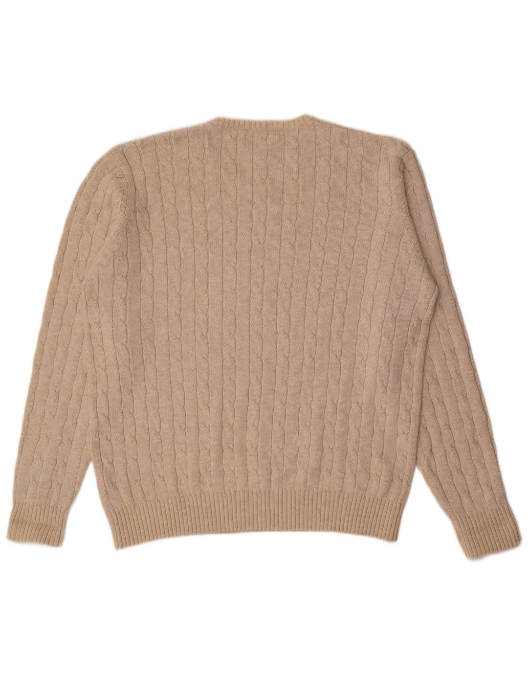 Marks & Spencer Pull col rond pour homme XL Beige