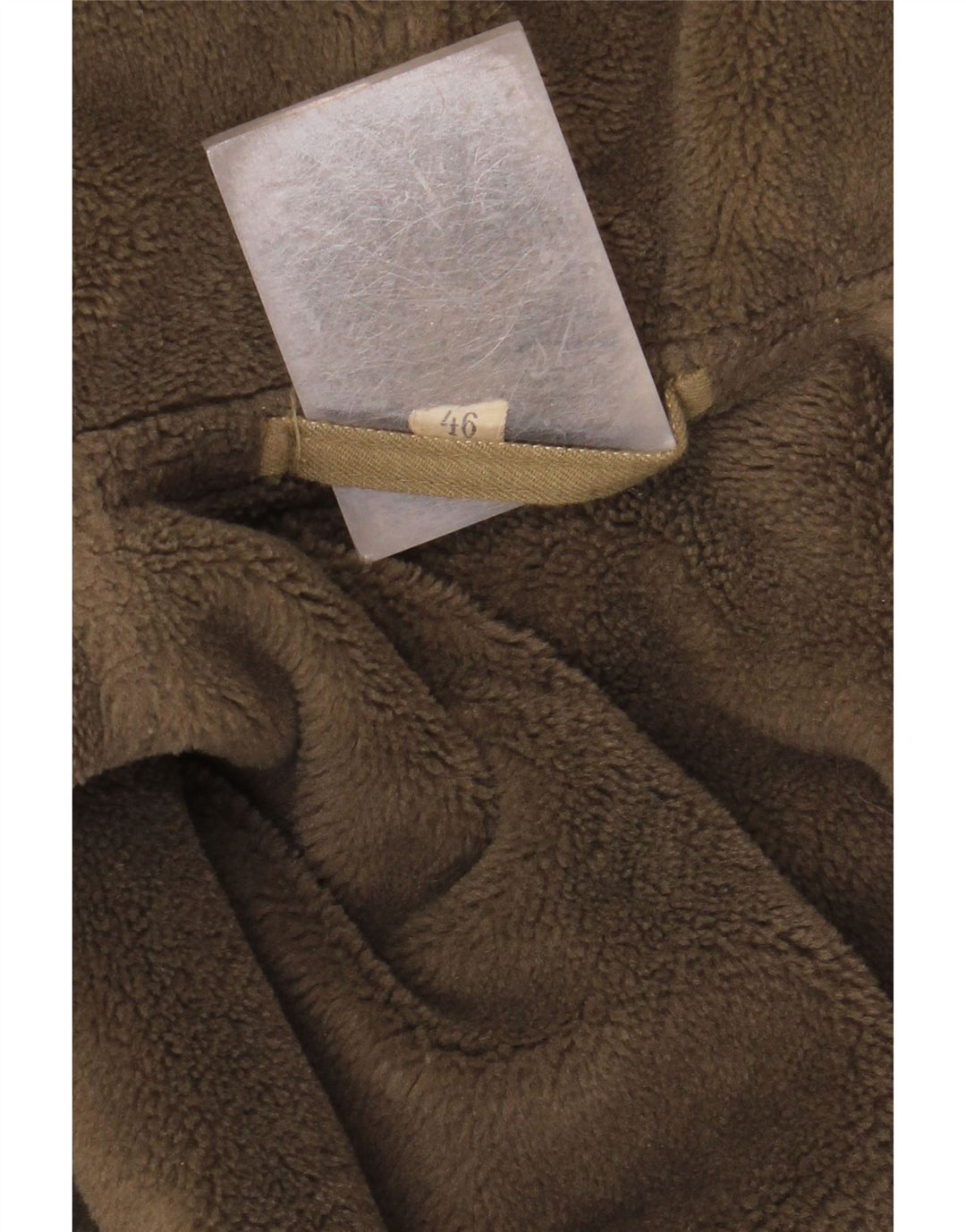 VINTAGE Veste Parka Militaire À Capuchon Homme UK 40 Grand Kaki