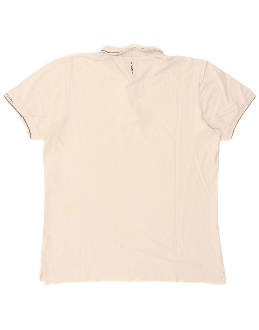 PEUTEREY Polo Homme 2XL Blanc Coton