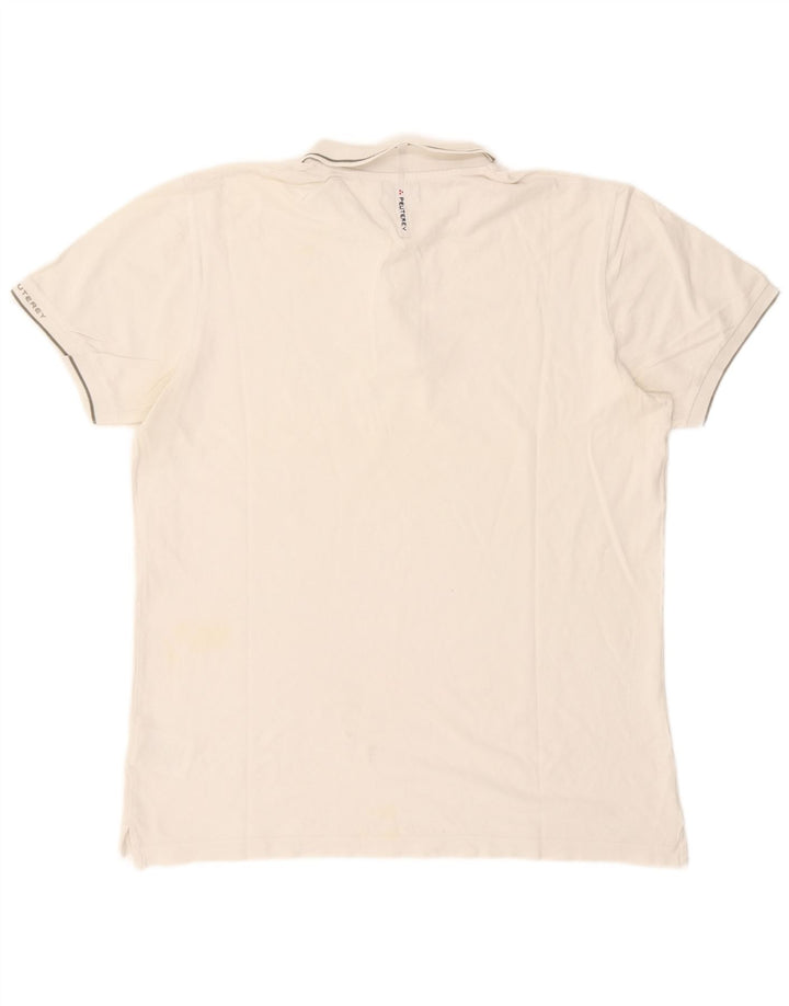 PEUTEREY Polo Homme 2XL Blanc Coton