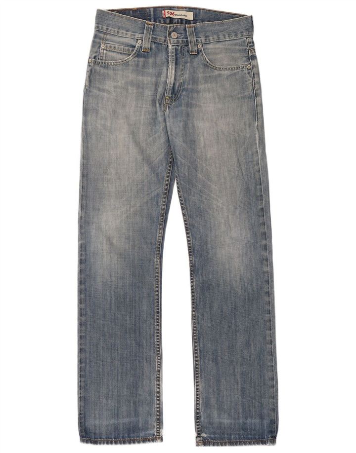 Levi's Jean Droit 506 Coupe Standard Homme Bleu W30 L34