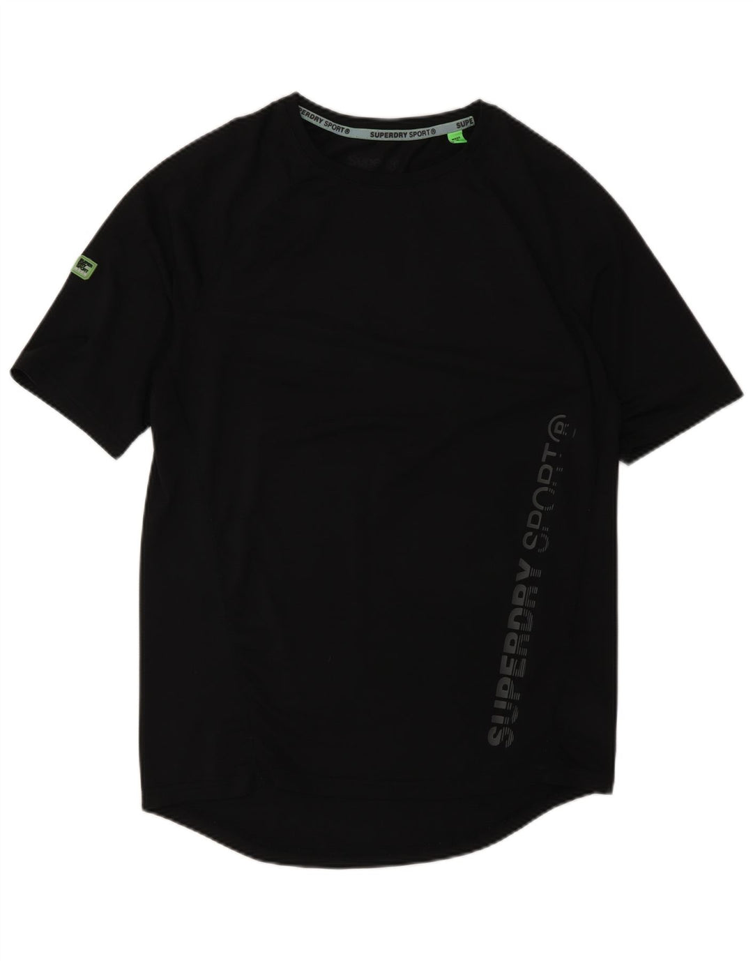 Superdry T-Shirt Lash Graphic Homme Petit Noir Polyester