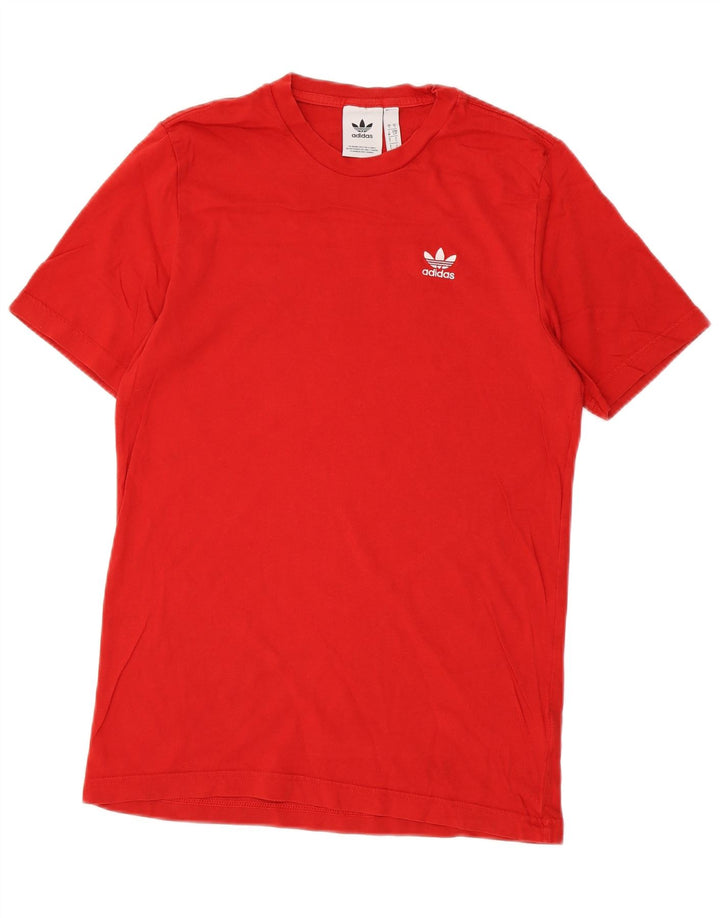 Adidas T-Shirt Homme Haut Petit Rouge Coton