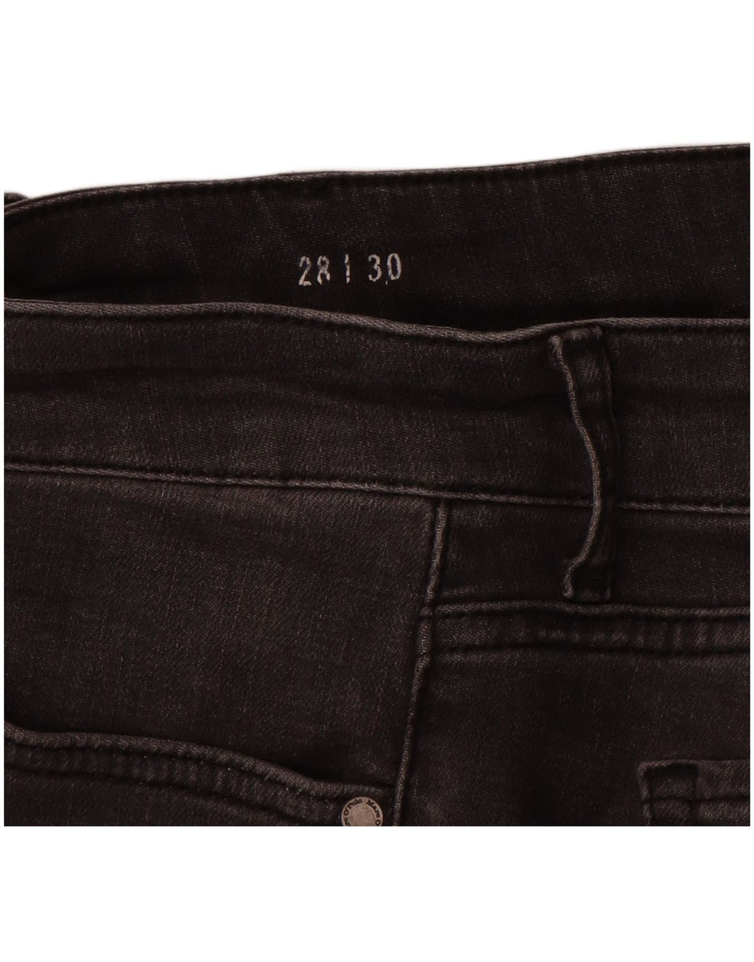 Marc O'Polo Jean Slim Femme W28 L30 Gris Coton