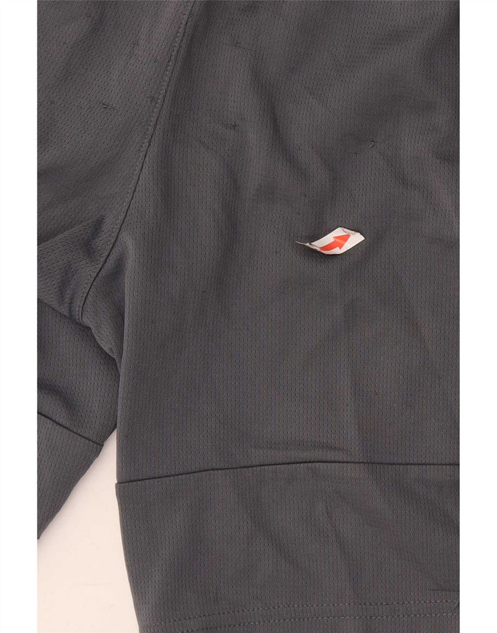 Adidas Short de Sport Garçon 10-11 Ans Gris Moyen Polyester