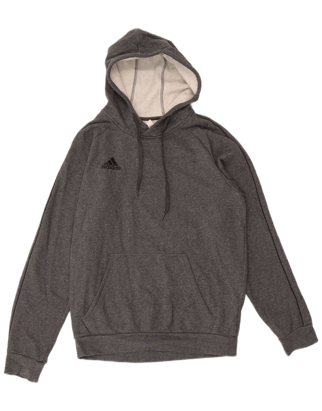 ADIDAS Pull à capuche pour homme Gris moyen