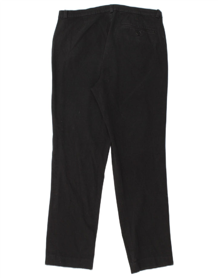 Ralph Lauren Pantalon décontracté pour femme US 6 Medium W28 L25 Coton noir
