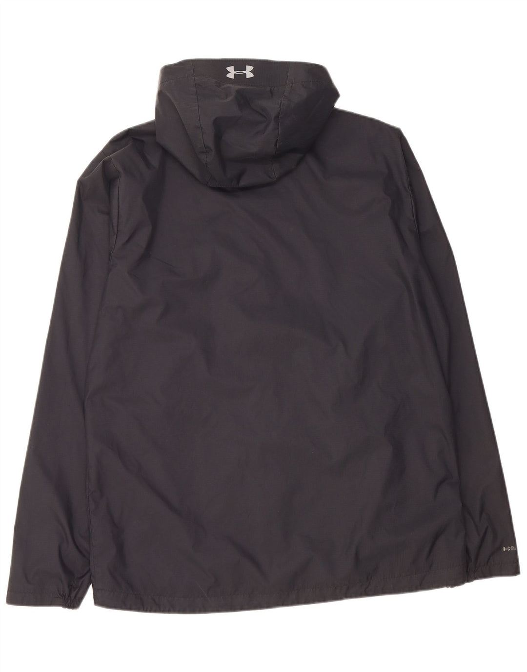 Under Armour Veste de pluie à capuche pour homme UK 40 Large Noir Nylon
