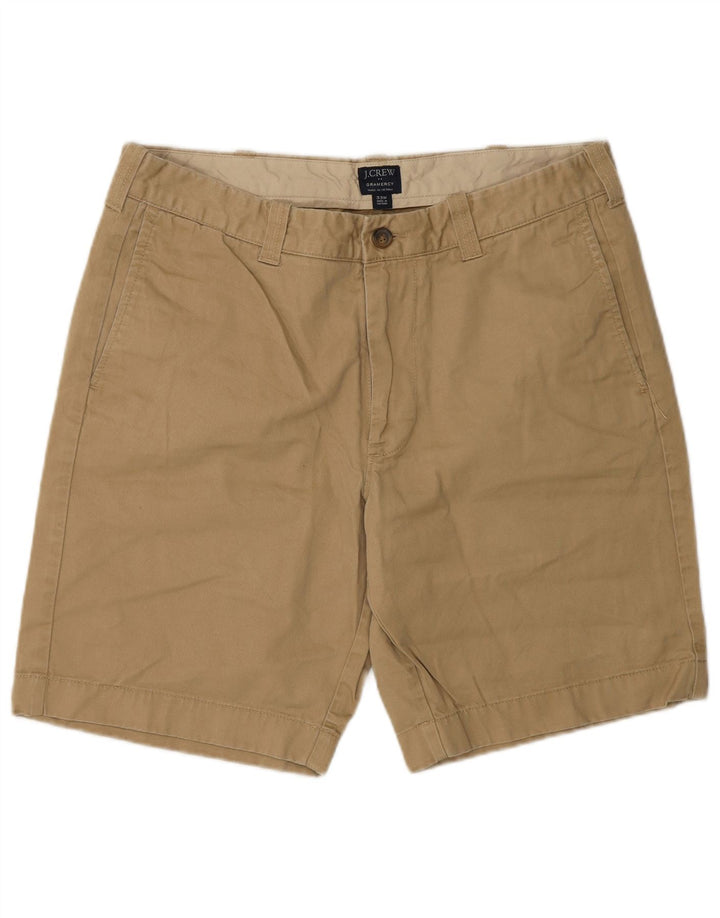 J. Crew Short chino Gramercy W33 pour homme en coton beige moyen
