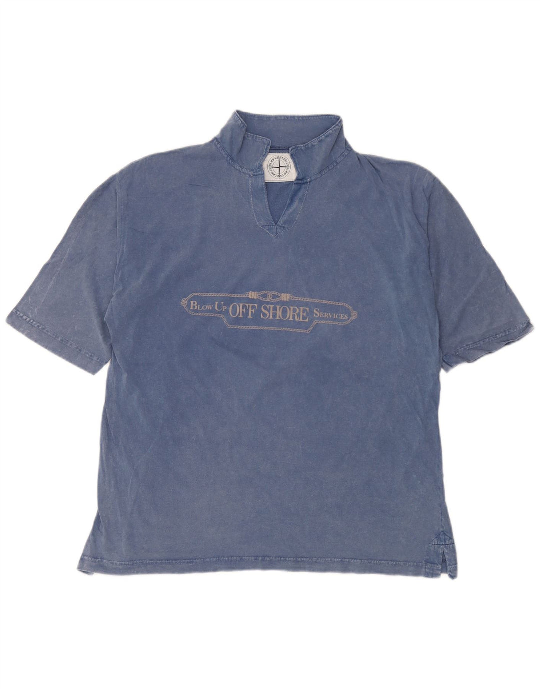 vintage Mens Graphic T-Shirt Top Grand Bleu