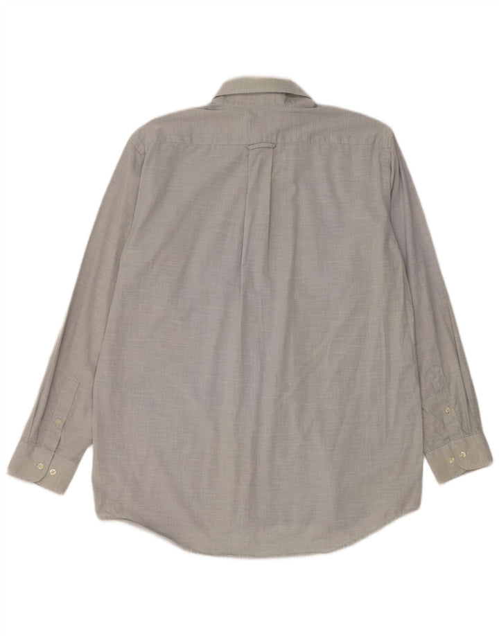 Lacoste Chemise Homme Taille 39 Coton Gris Moyen