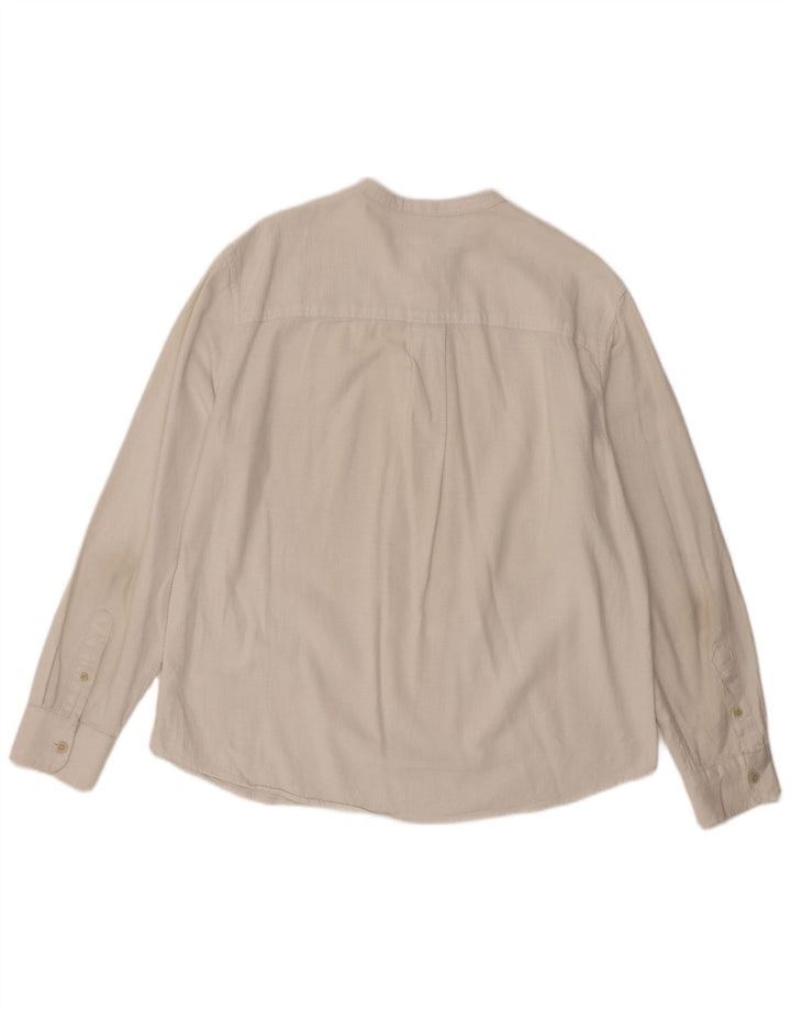 Zara Chemise Pull Homme Large Blanc