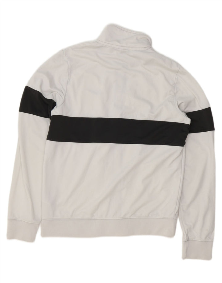 NIKE Veste de survêtement pour homme en polyester color block blanc moyen