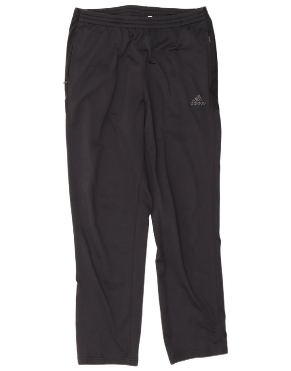 Adidas Pantalon de survêtement pour homme UK 42/44 Large Noir Polyester