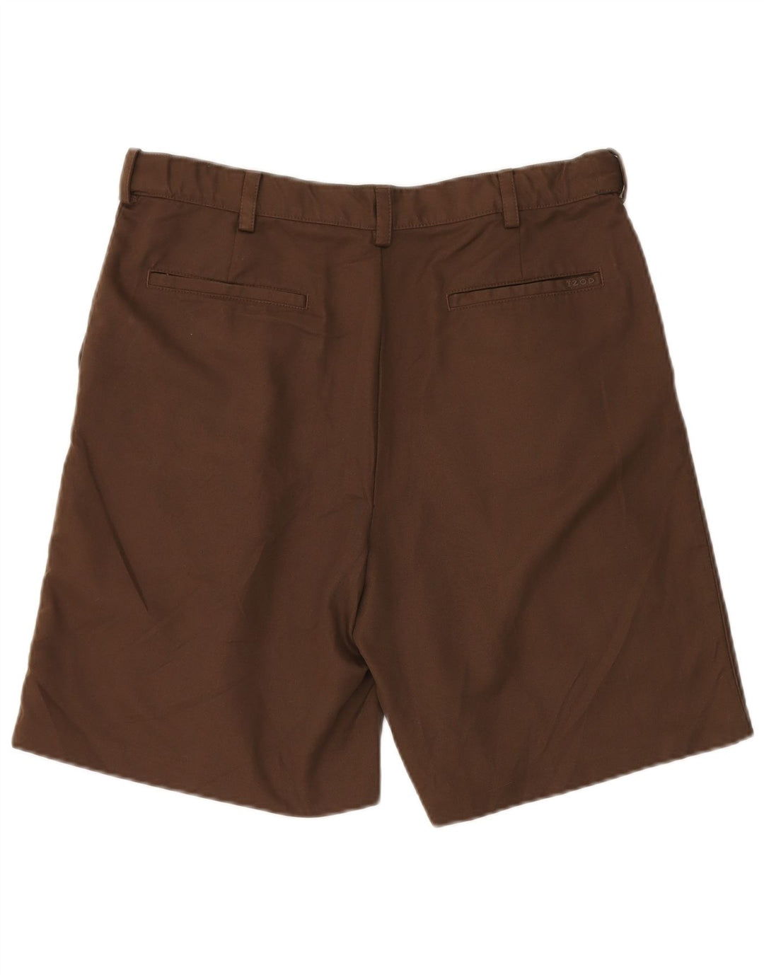 IZOD Short Chino Homme W34 Large Marron Polyester