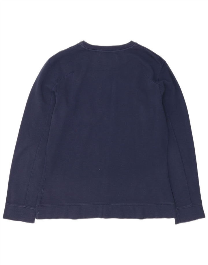 CALVIN KLEIN JEANS Sweat-Shirt Homme Grand Bleu Marine Coton