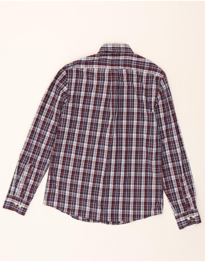 Izod Chemise Homme Medium Carreaux Multicolores Coton