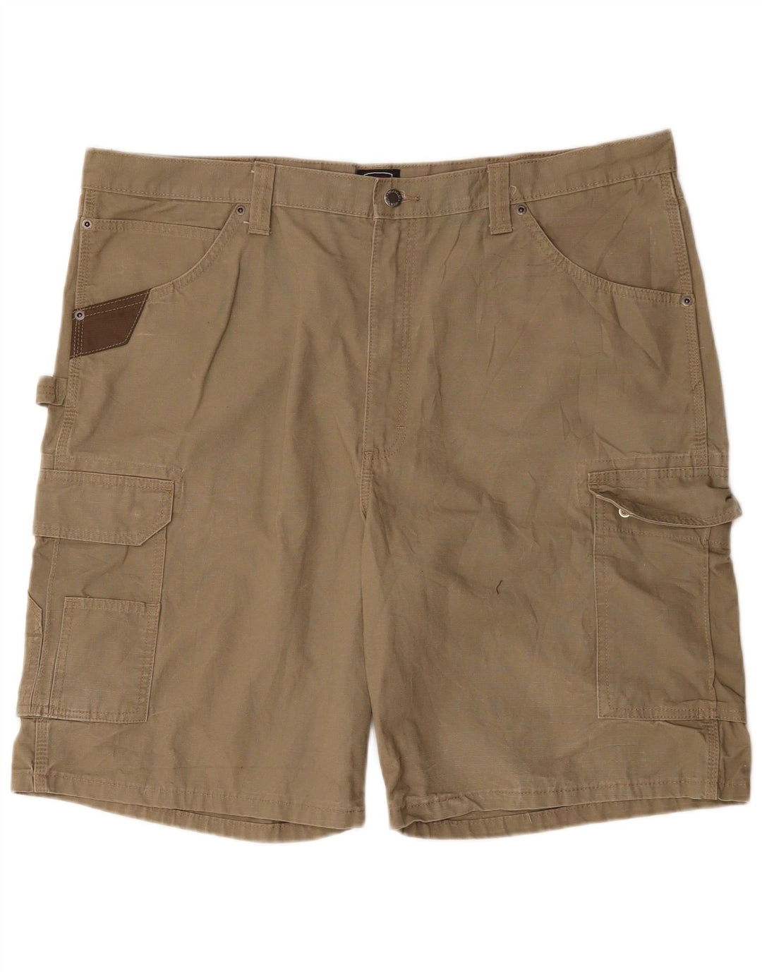 Wrangler Short Cargo Homme W42 2XL Kaki Coton