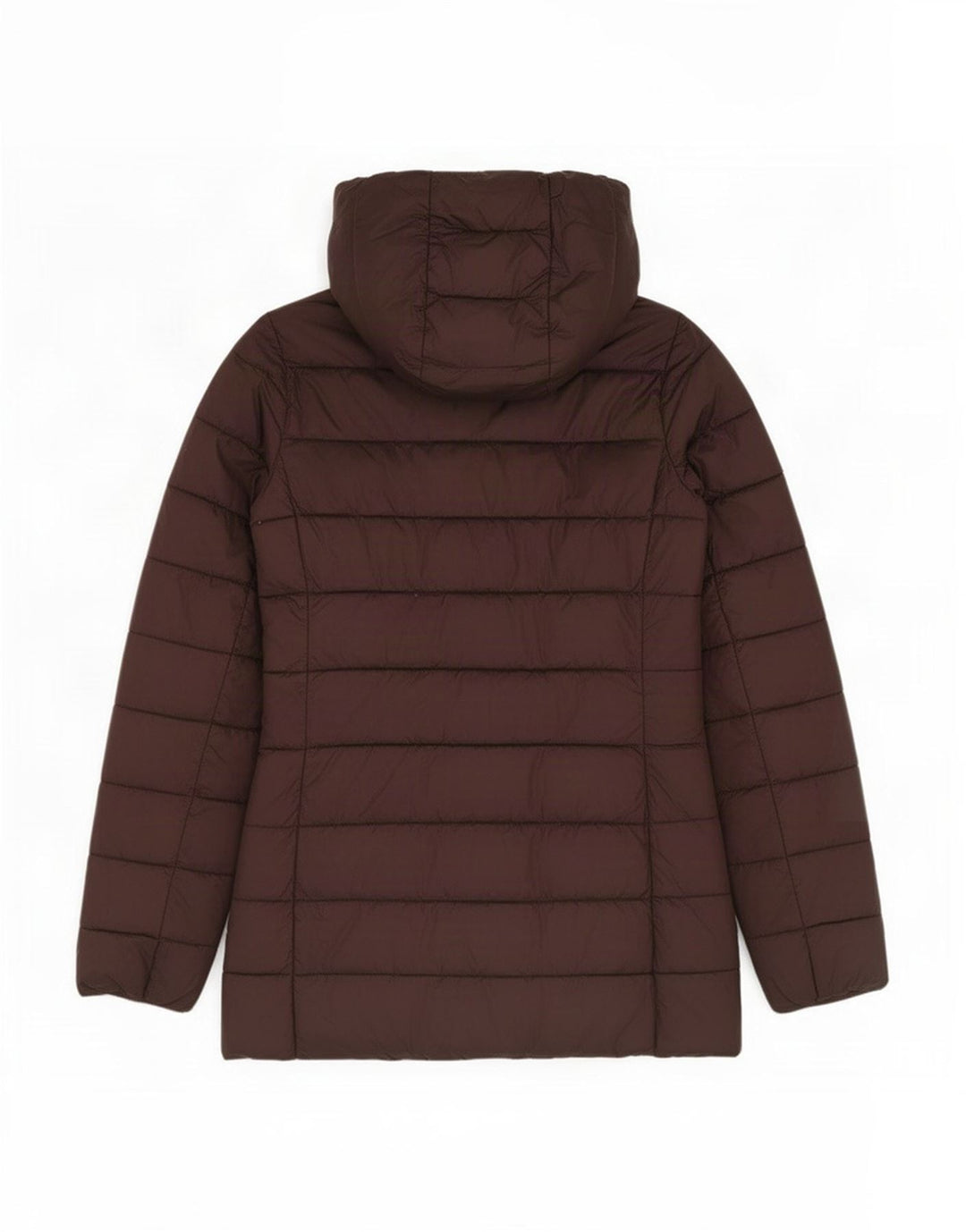 Refrigue Veste matelassée à capuche pour femme UK 10 Small Marron
