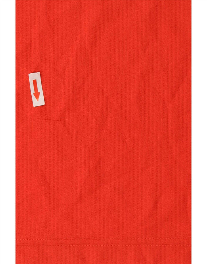 Adidas Homme Climacool T-Shirt Haut Rouge Moyen Colorblock Polyester
