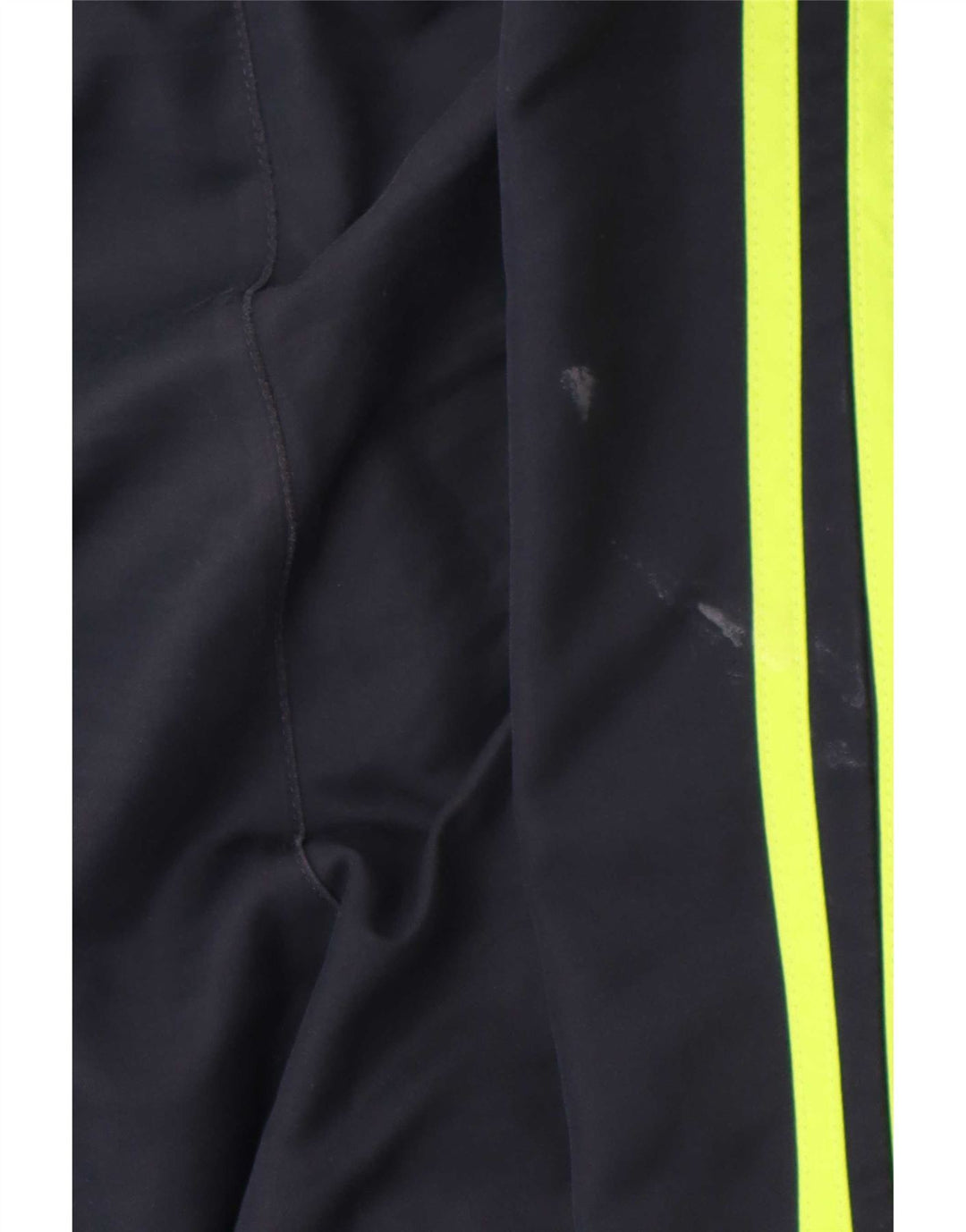 Adidas Pantalon de survêtement graphique pour homme Large Bleu marine Polyester