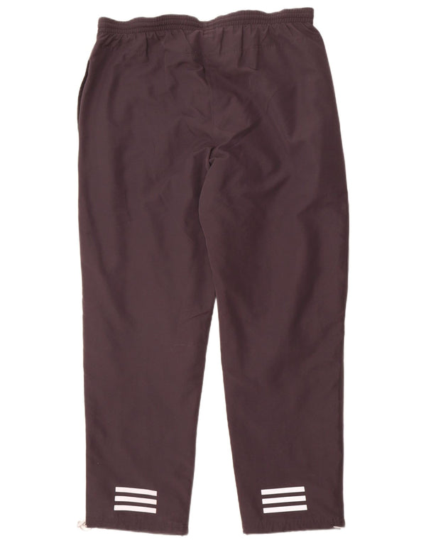 Adidas Pantalon de survêtement pour homme UK 42/44 Large Gris Polyester