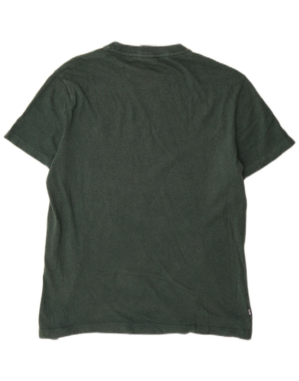 Superdry T-Shirt Homme Vert Moyen Coton