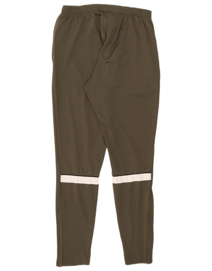 Pantalon de survêtement Nike pour femme UK 14 Polyester color block kaki moyen